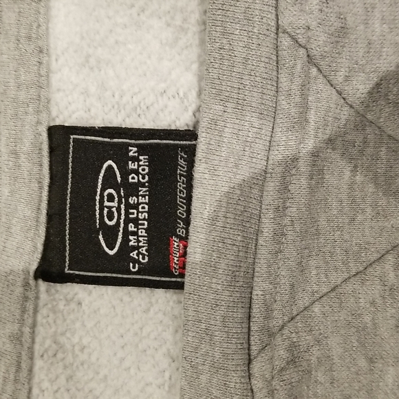 Michigan heather grey raised letters sweatshirt sz XXL - Picture 4 of 4